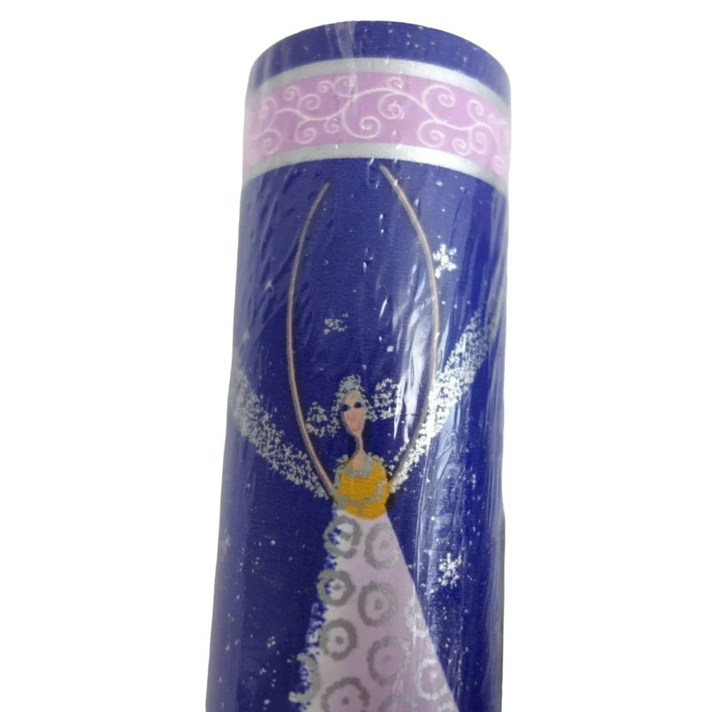 Angels Stars and Moons Prepasted Decorative Wallpaper Borders Set‎ of 2 Rolls